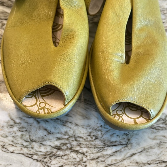 FLY London Shoes/Wedges/Ankle Strap/Velcro Closure/comfort - Picture 7 of 9